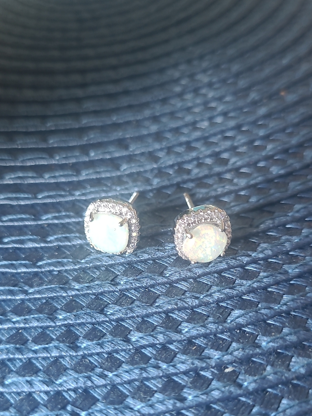 Opal Stud Earrings